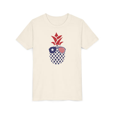 American Pineapple - Girls Youth Short Sleeve Tee