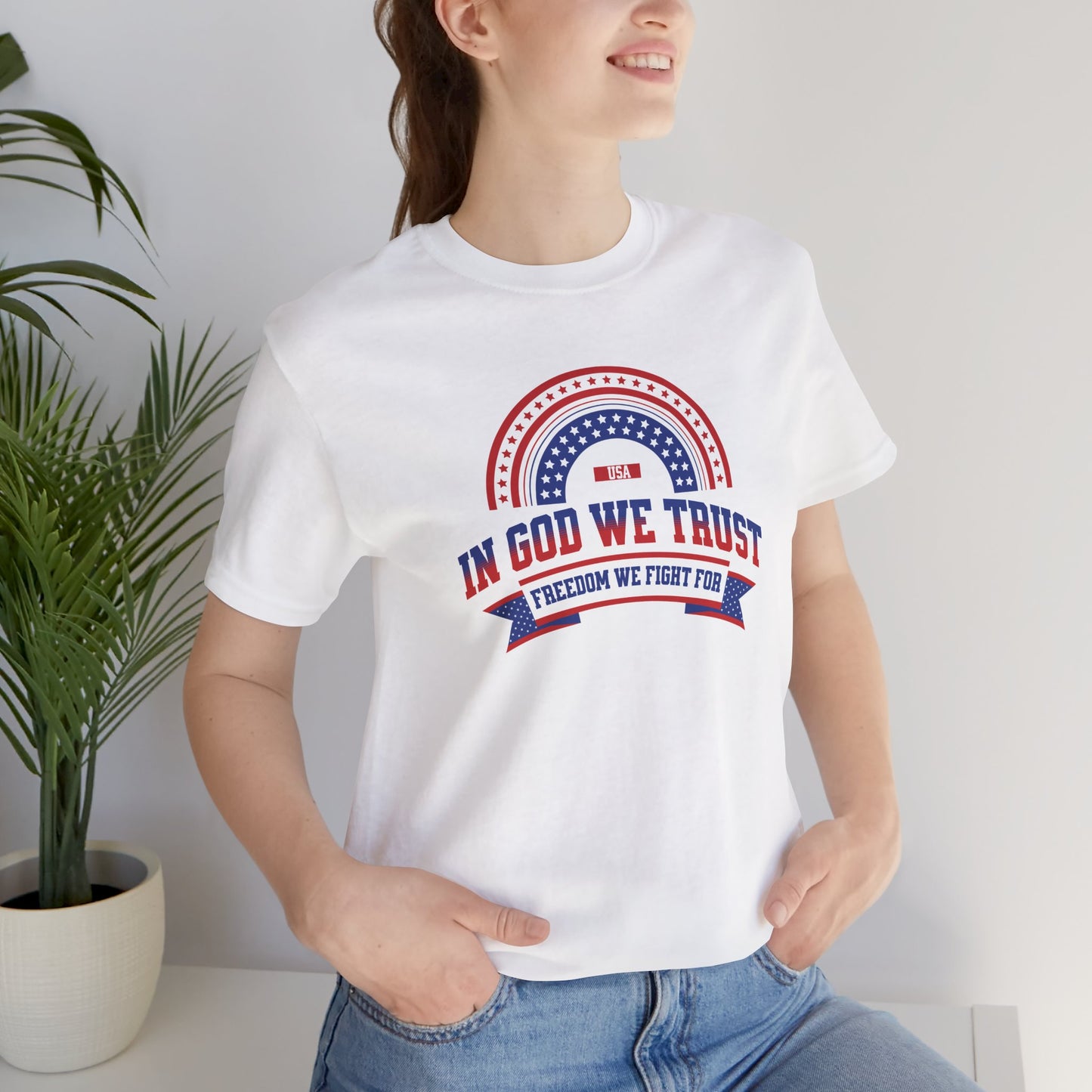 In God We Trust - Ladies Jersey Short Sleeve Tee