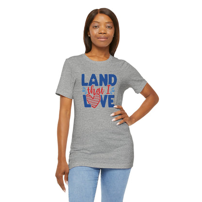 Land That I Love - Ladies Jersey Short Sleeve Tee