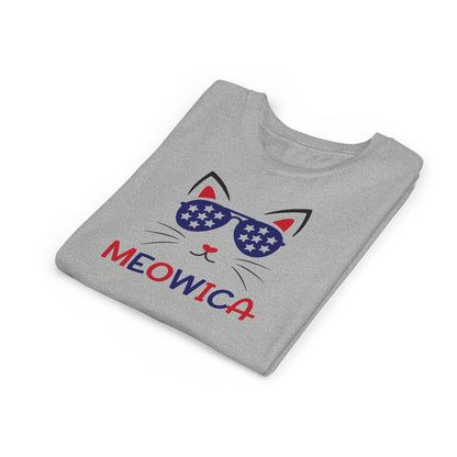 Meowica - Girls Youth Short Sleeve Tee