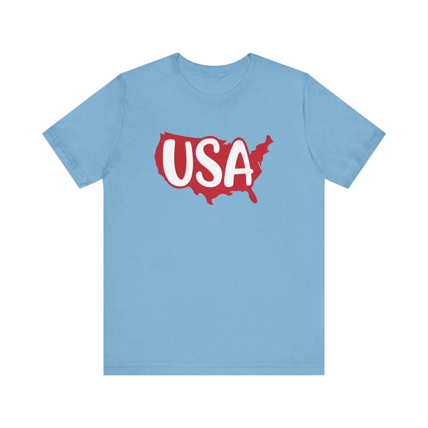 USA - Ladies Jersey Short Sleeve Tee