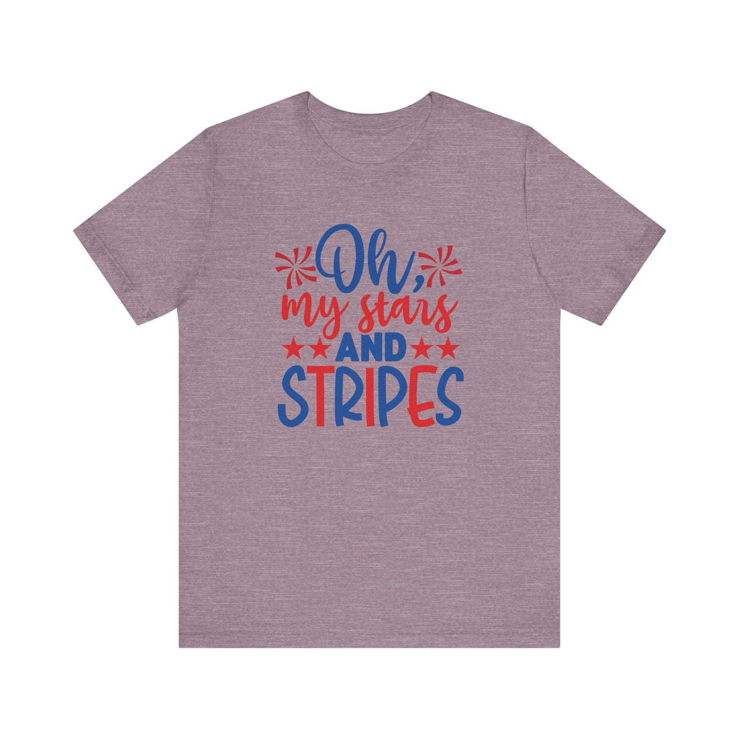 Oh My Stars And Stripes - Ladies Jersey Short Sleeve Tee