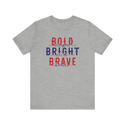 Bold Bright Brave - Ladies Jersey Short Sleeve Tee