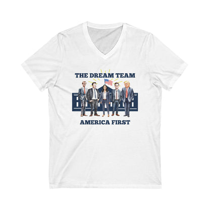 The Dream Team - Men's Jersey Short Sleeve V-Neck Tee