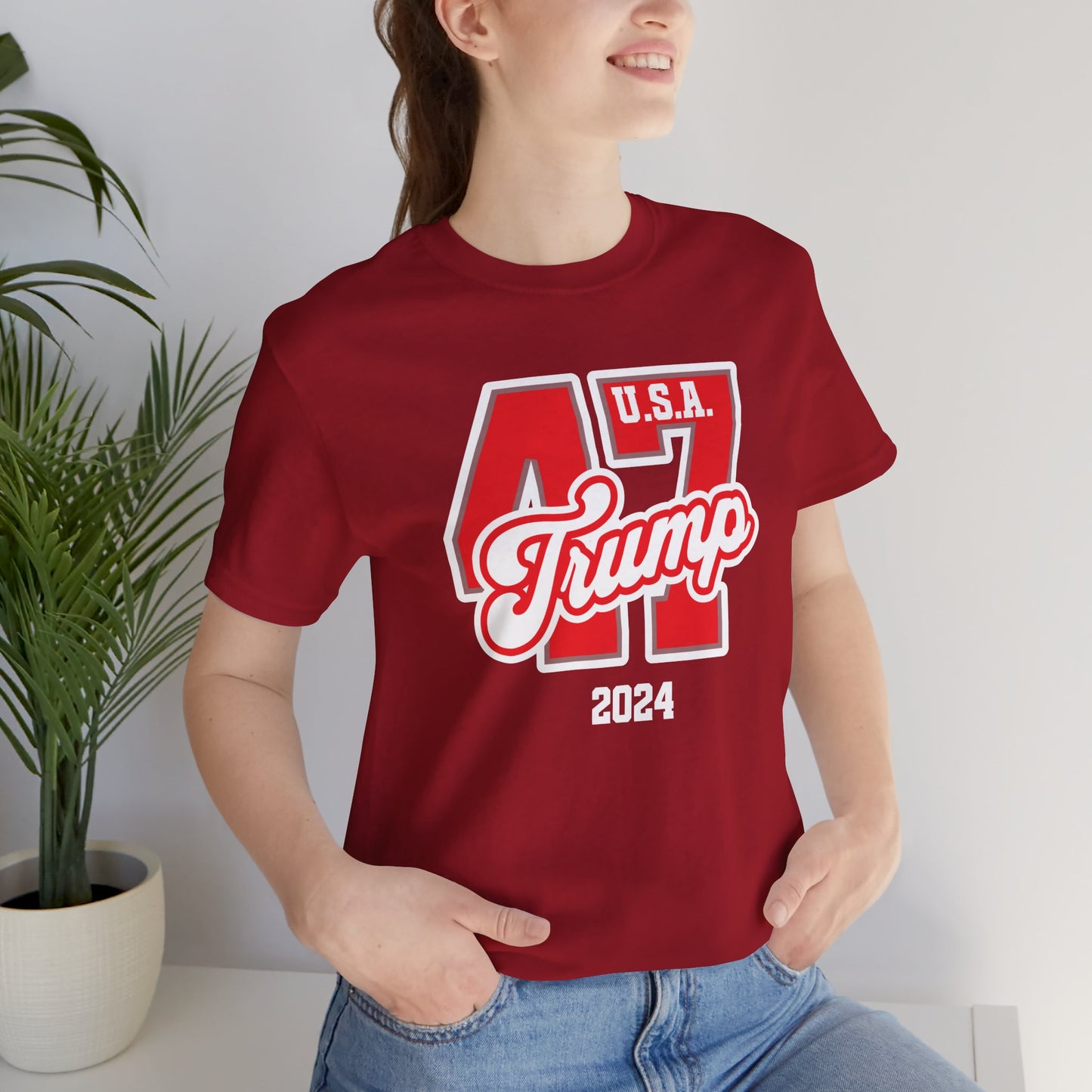 Trump 47 - Ladies Jersey Short Sleeve Tee