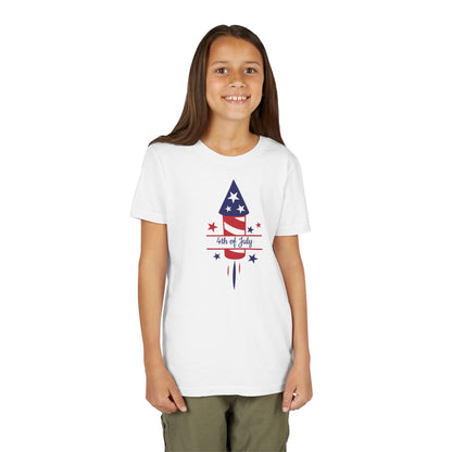 Fourth of July - Girls Youth Short Sleeve Tee