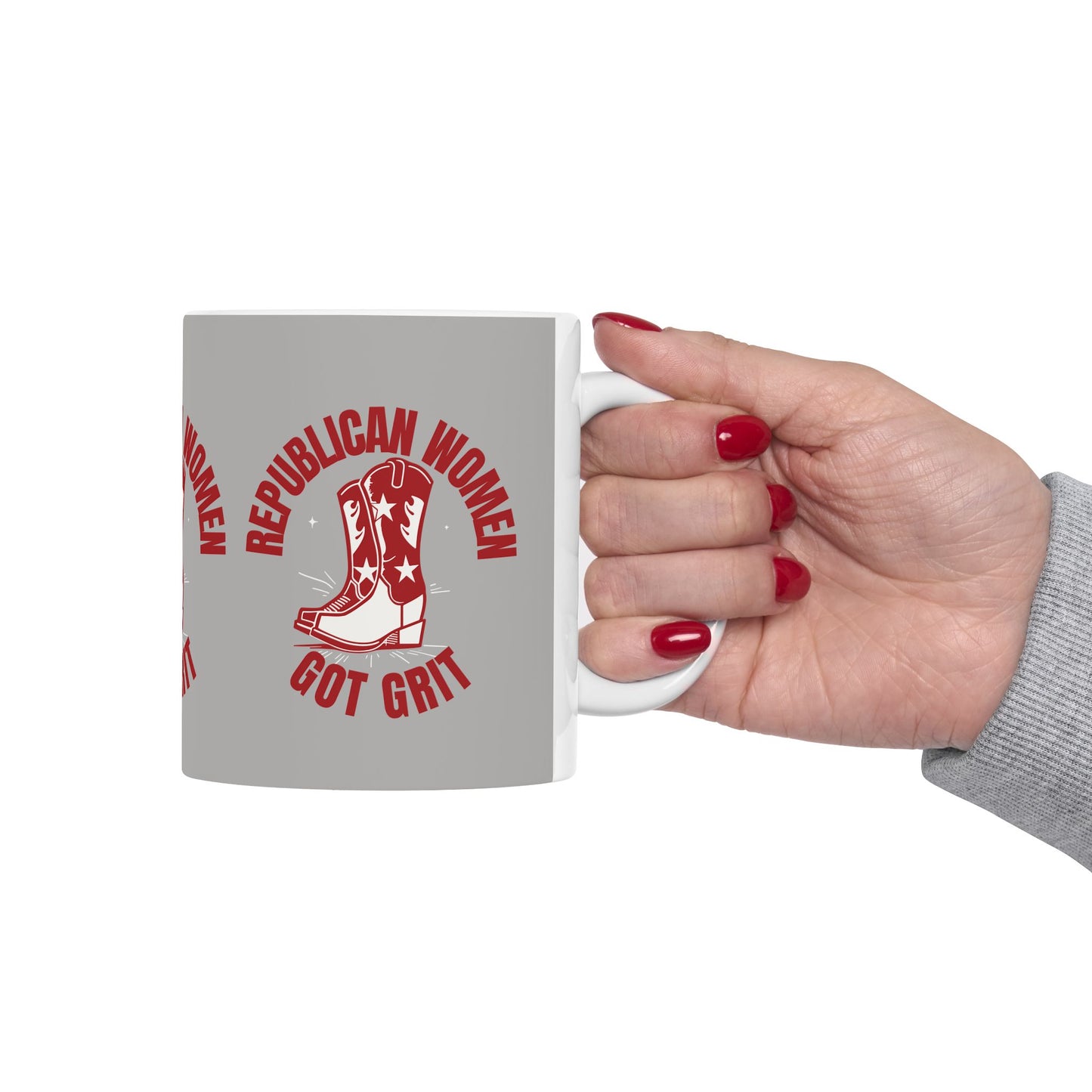 Republican Women Got Grit - Ceramic Mug, (11oz.)