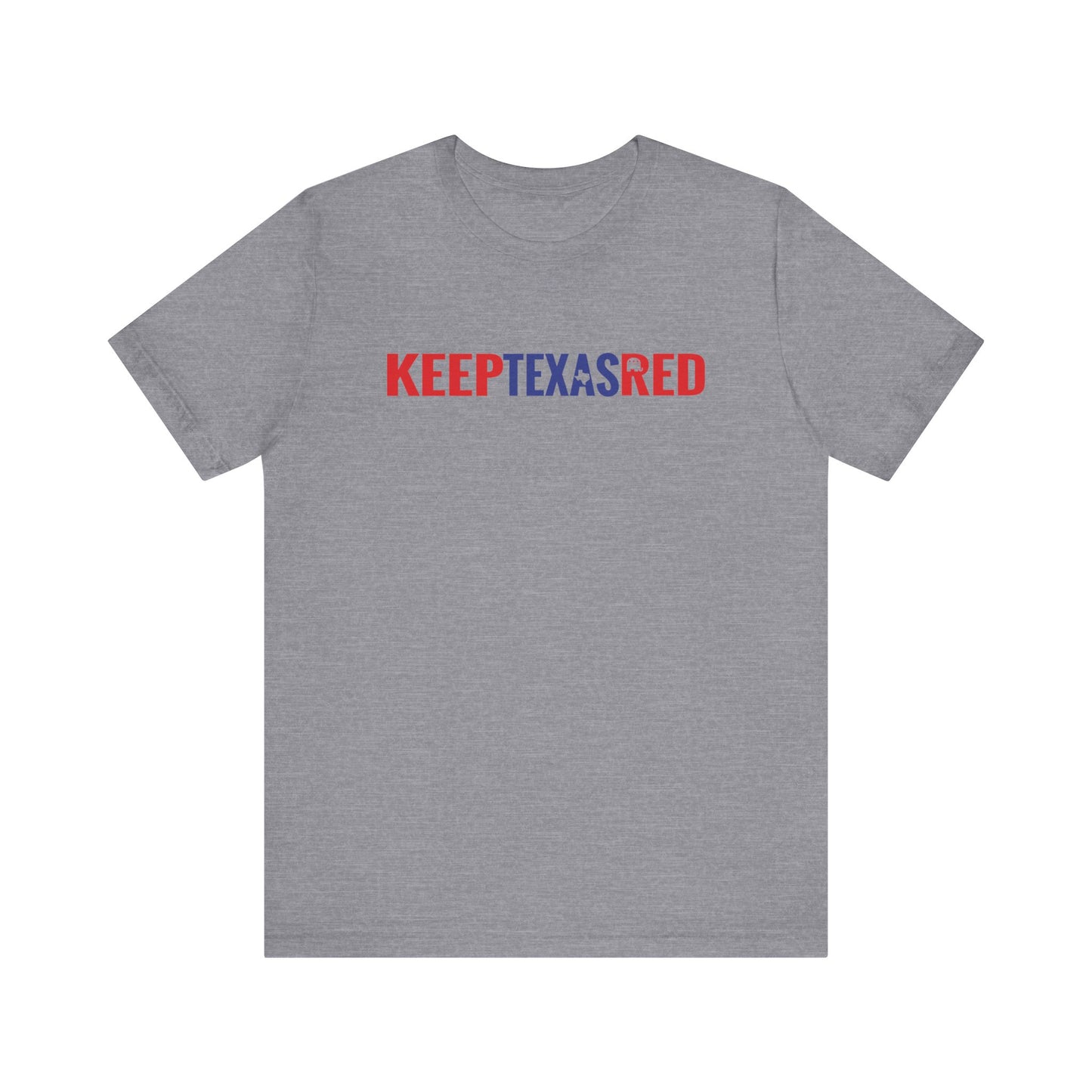 Keep Texas Red - Jersey Short Sleeve Tee