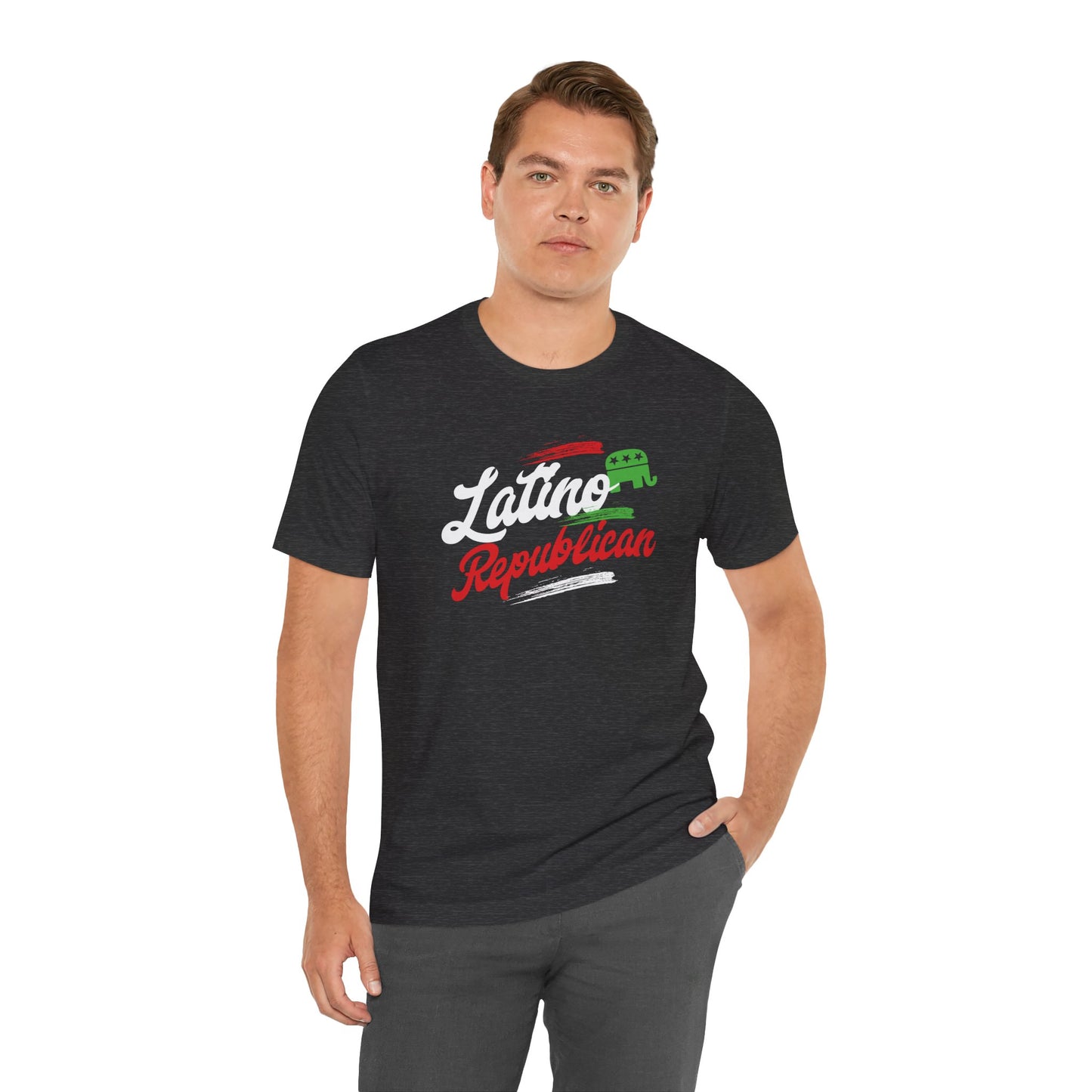 Latino Republican -  Men's Jersey Short Sleeve Tee