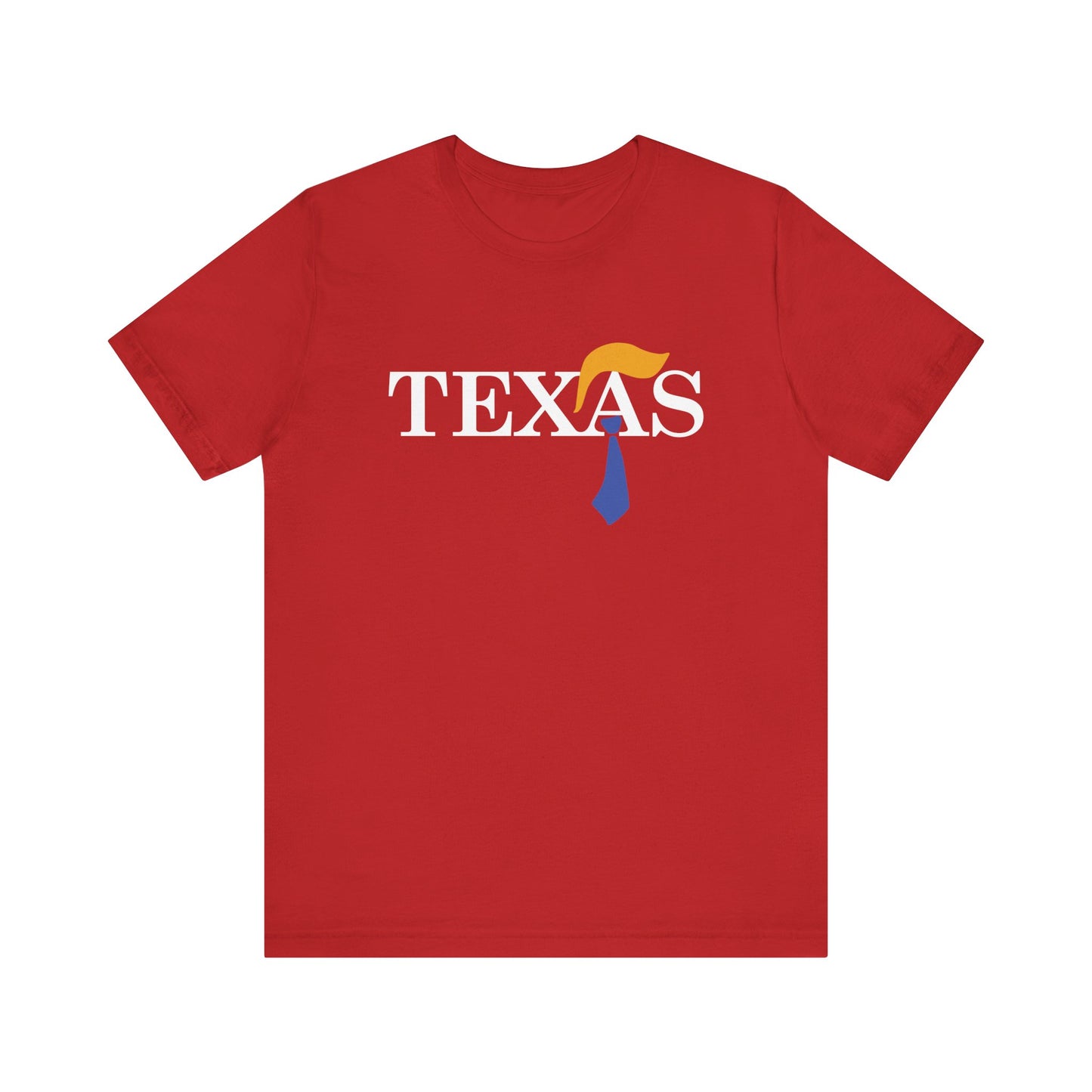 Texas Trump Tie - Ladies Jersey Short Sleeve Tee