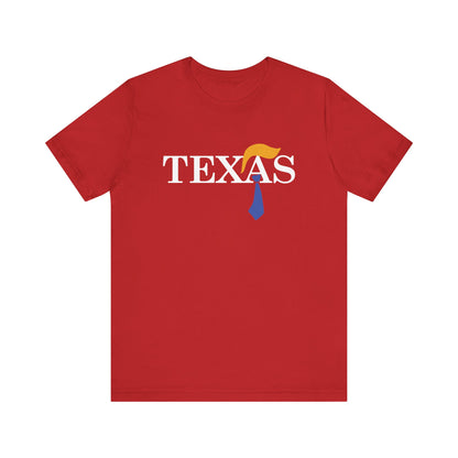 Texas Trump Tie - Ladies Jersey Short Sleeve Tee