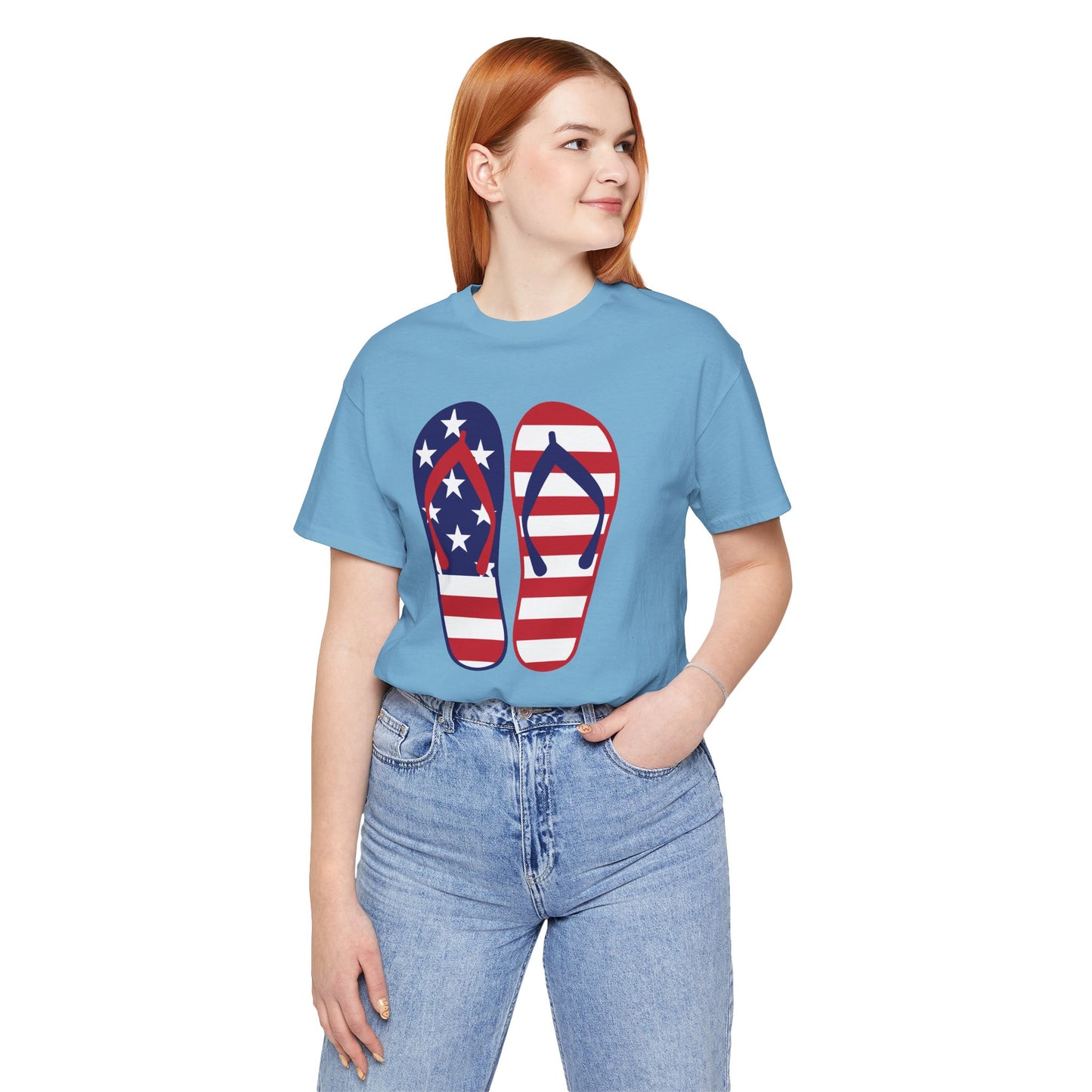 American Flip Flops - Ladies Jersey Short Sleeve Tee