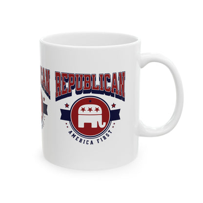 Republican - Ceramic Mug, (11oz.)