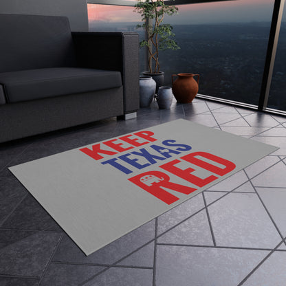 Keep Texas Red - Outdoor Rug