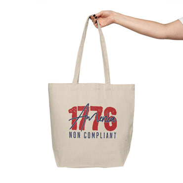 1776 Non Compliant - Canvas Shopping Tote