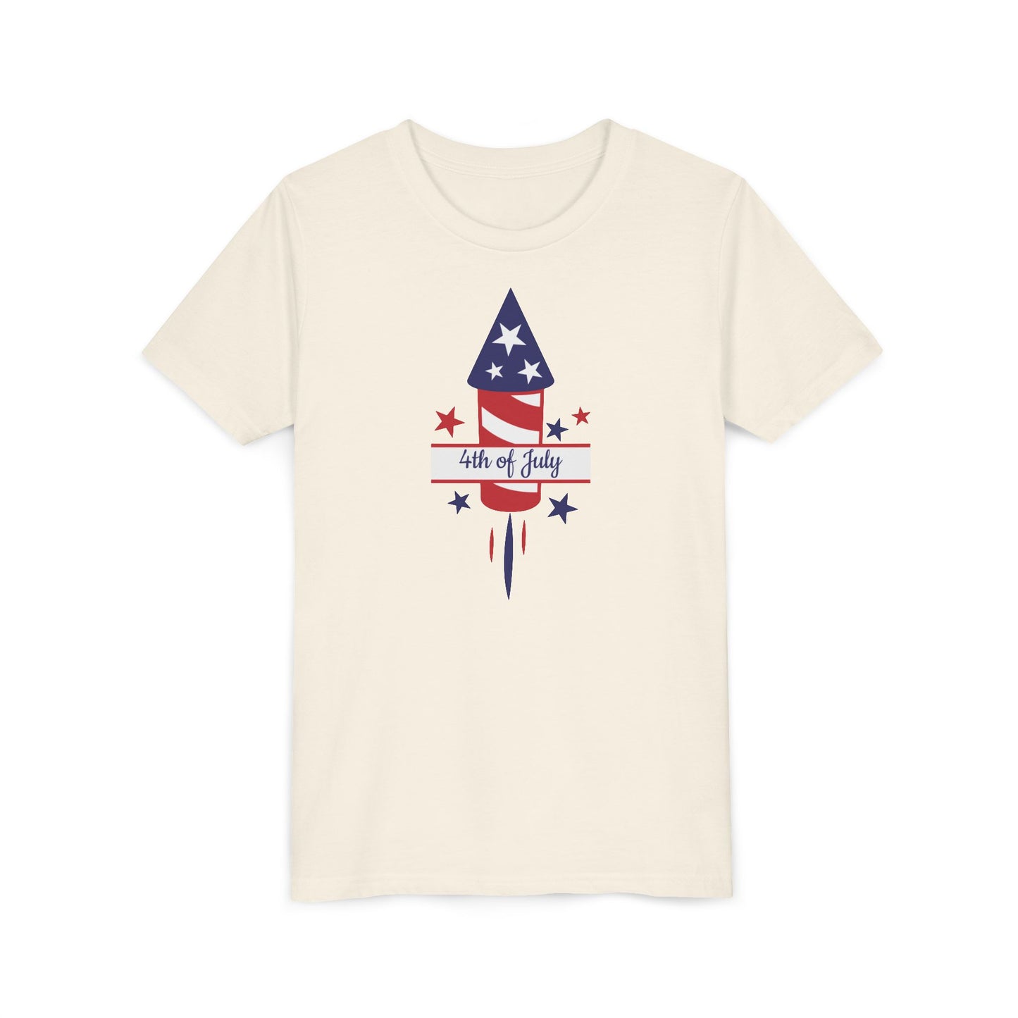 Fourth of July - Girls Youth Short Sleeve Tee