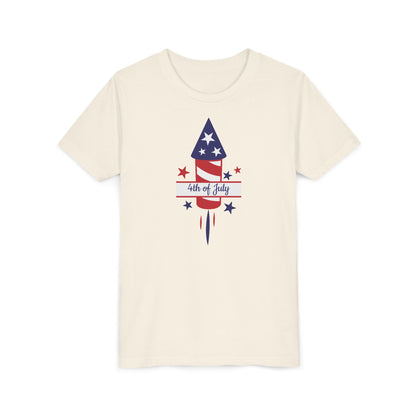 Fourth of July - Girls Youth Short Sleeve Tee