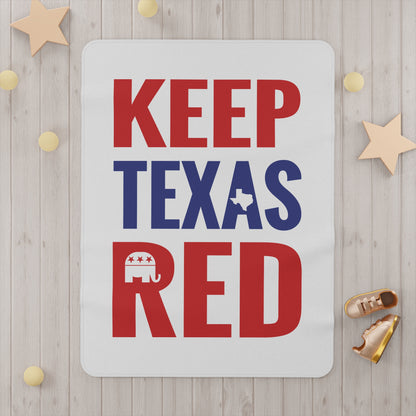 Keep Texas Red - Toddler Blanket