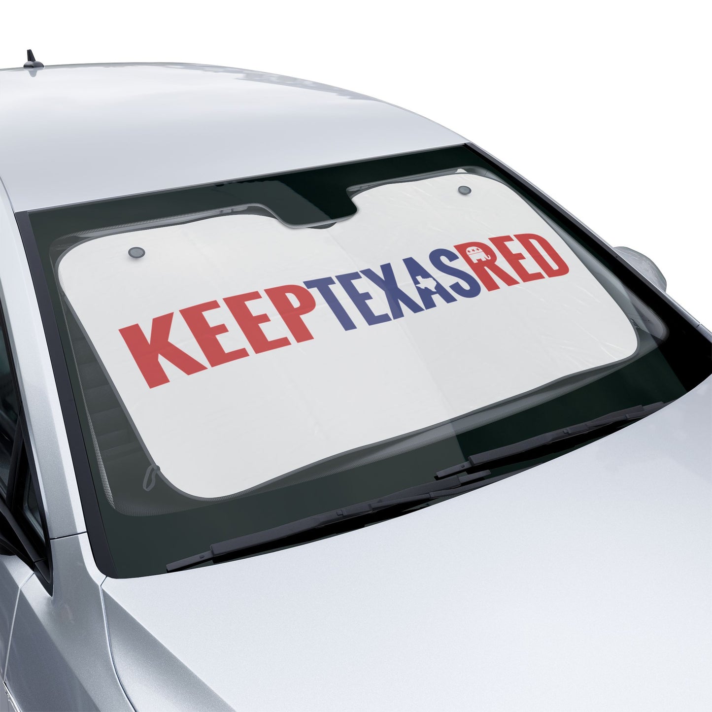 Keep Texas Red - Car Sun Shades