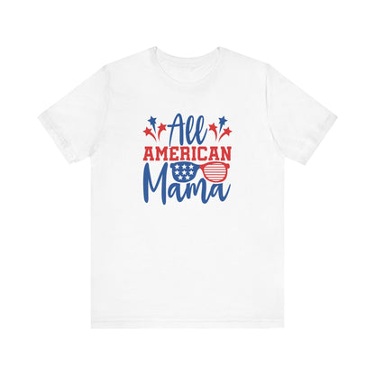 All American Mama - Ladies Jersey Short Sleeve Tee