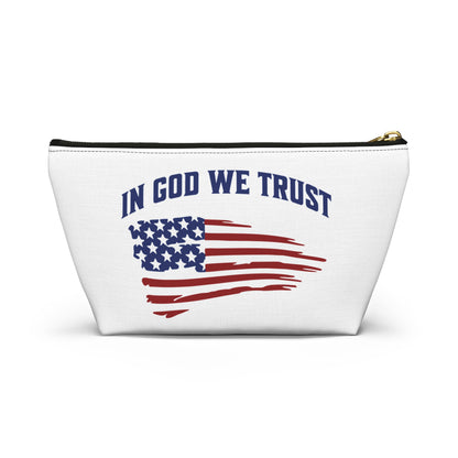 In God We Trust - Accessory Pouch w T-bottom