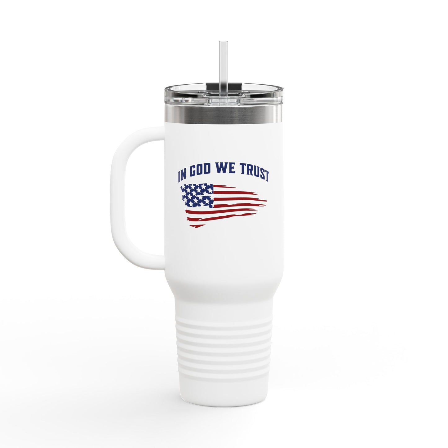 In God We Trust - Insulated Travel Mug, 40oz