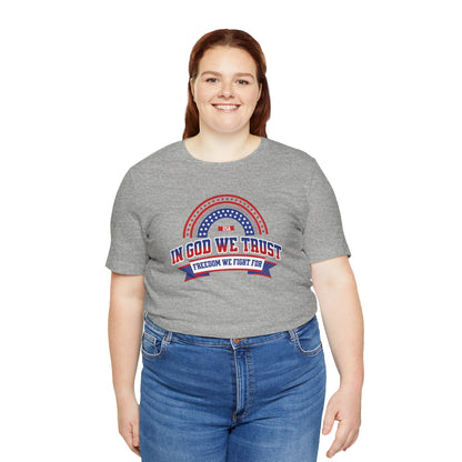 In God We Trust - Ladies Jersey Short Sleeve Tee