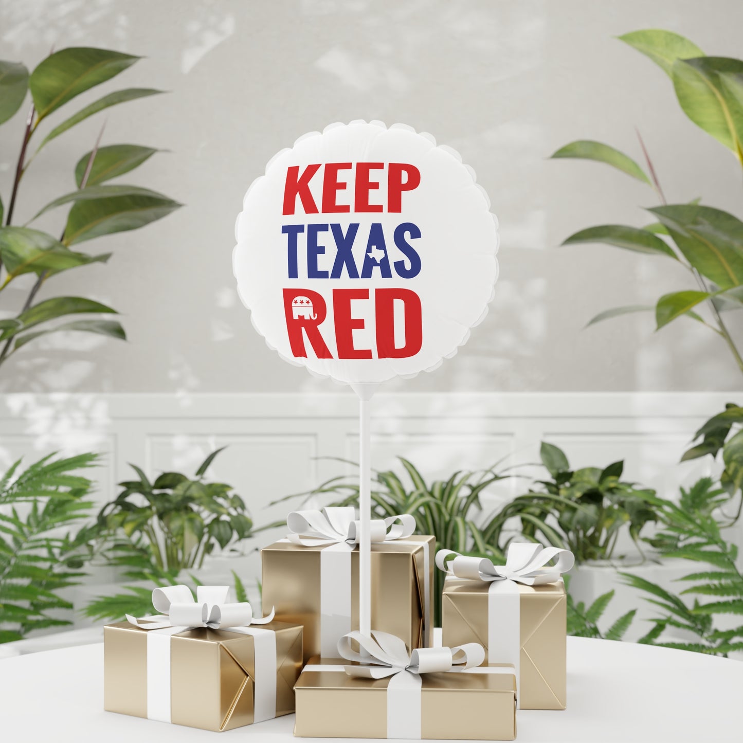 Keep Texas Red - Balloon (Round and Heart-shaped), 11"