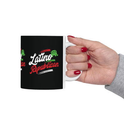 Latino Republican - Ceramic Mug, (11oz.)