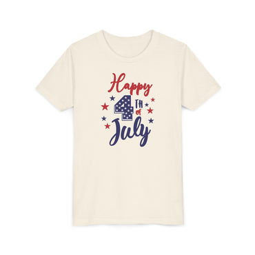 Happy 4th of July - Boys Youth Short Sleeve Tee