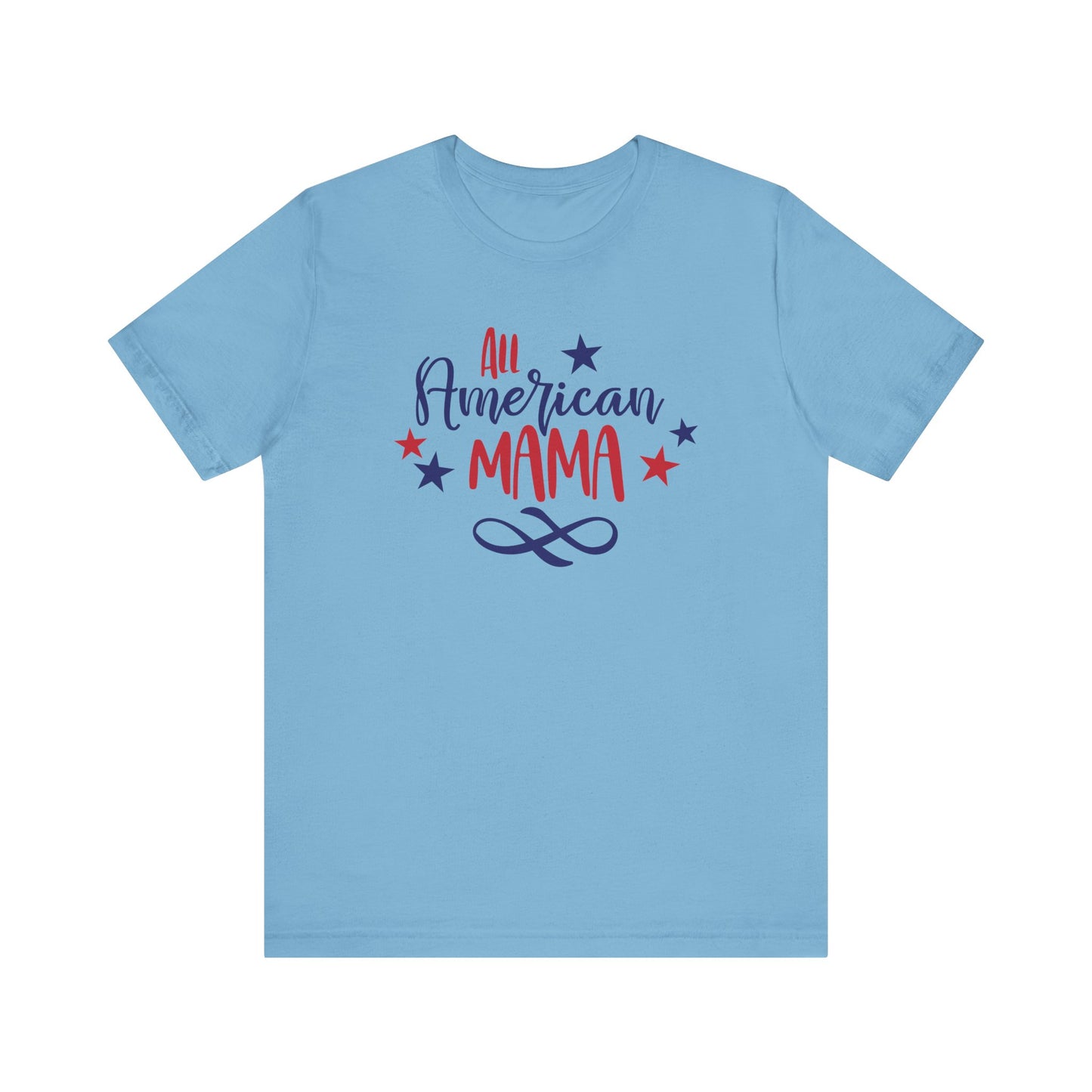 All American Mama - Ladies Jersey Short Sleeve Tee