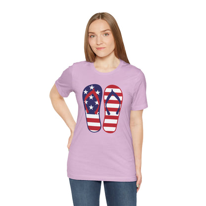 American Flip Flops - Ladies Jersey Short Sleeve Tee