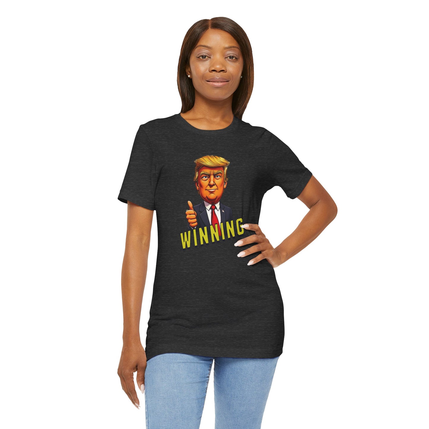 Trump Winning - Ladies Jersey Short Sleeve Tee