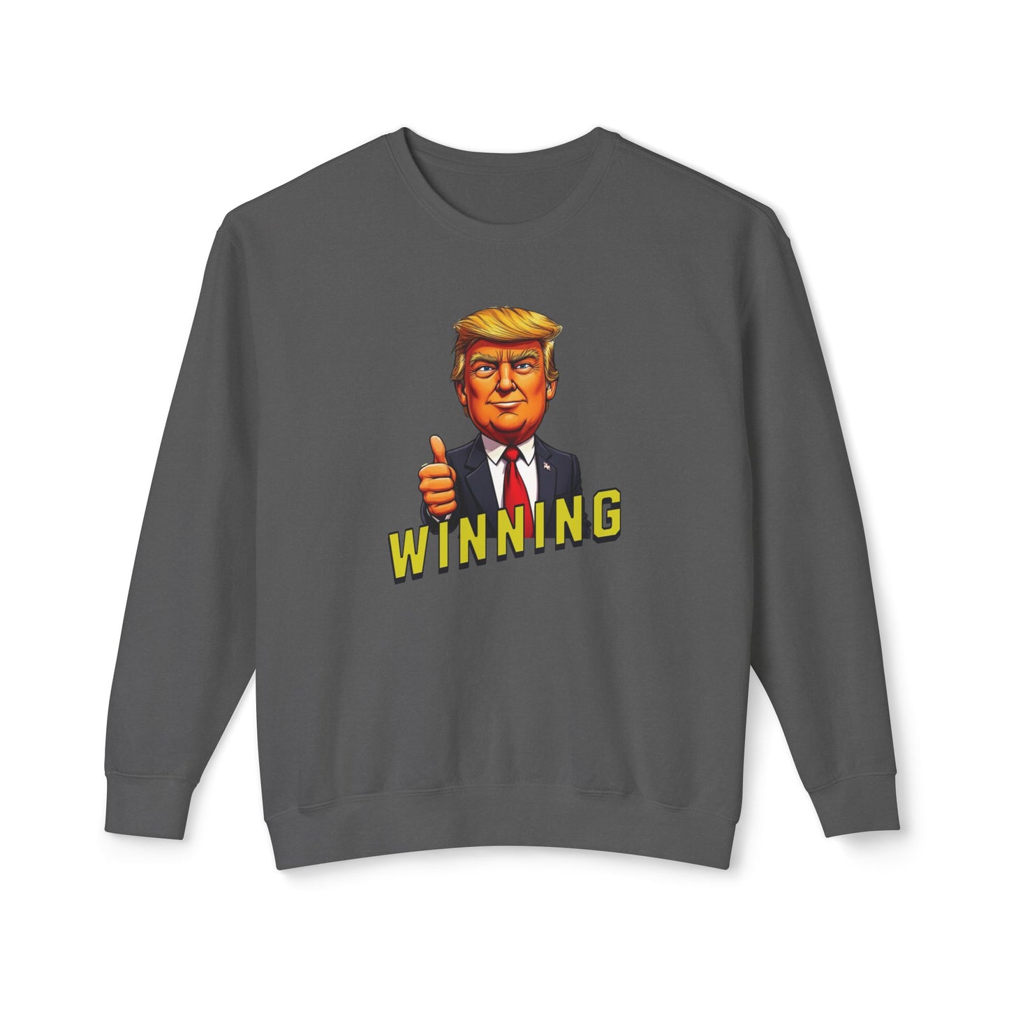 Trump Winning - Men's Lightweight Crewneck Sweatshirt