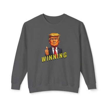 Trump Winning - Men's Lightweight Crewneck Sweatshirt