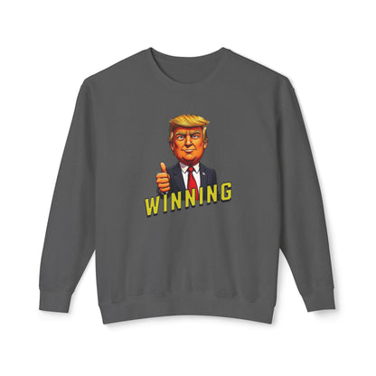 Trump Winning - Men's Lightweight Crewneck Sweatshirt