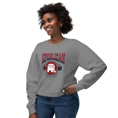 Republican - Ladies Lightweight Crewneck Sweatshirt