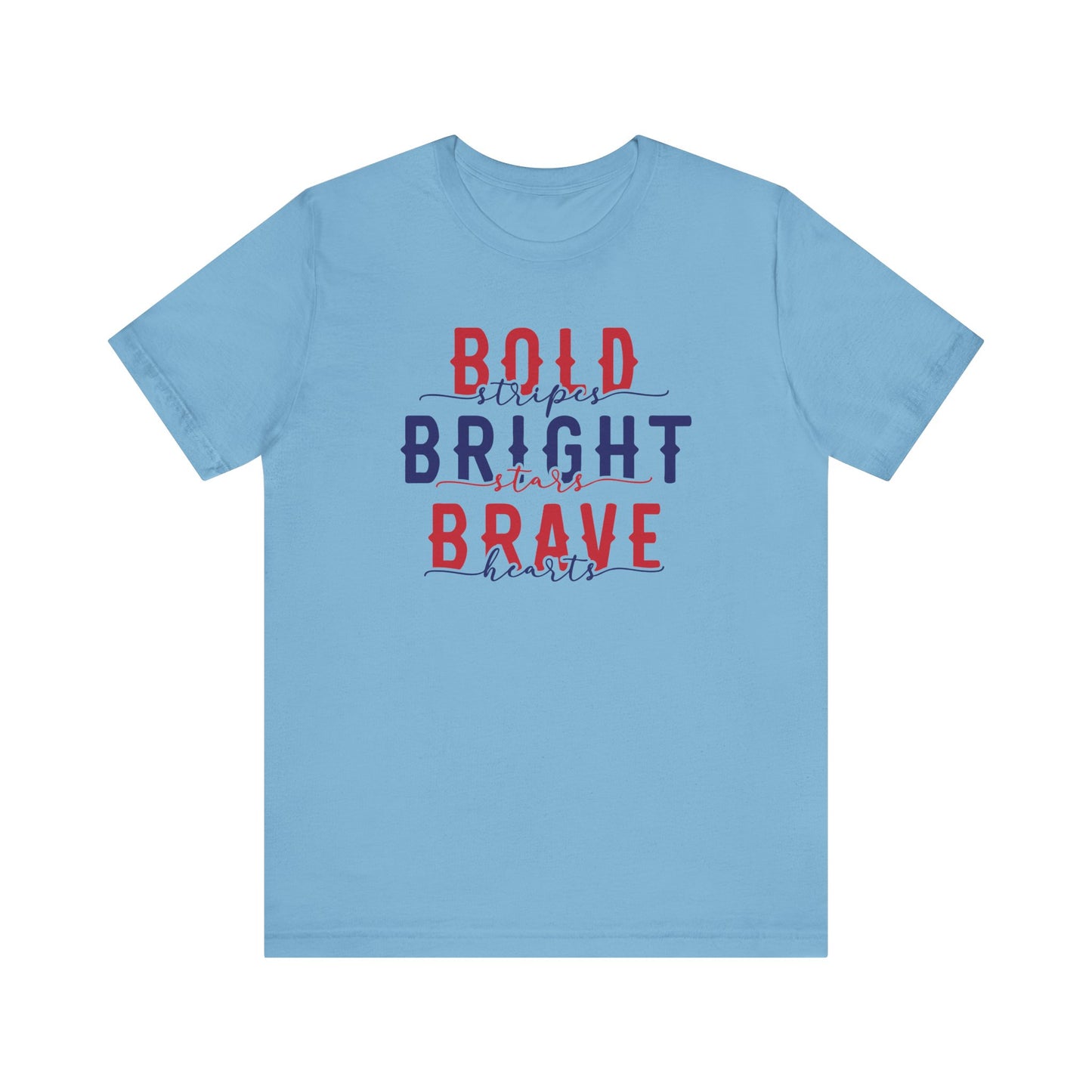 Bold Bright Brave - Ladies Jersey Short Sleeve Tee