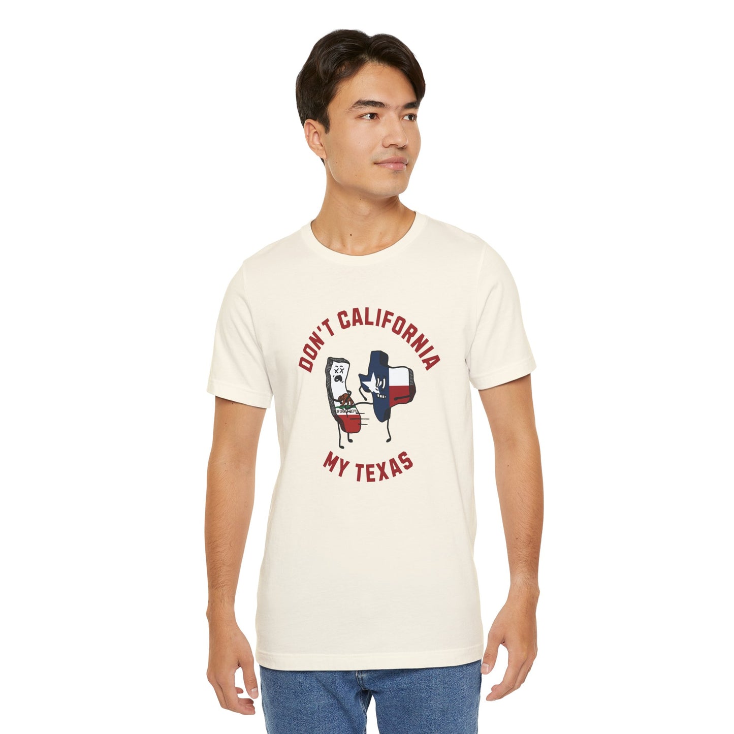 Don't California My Texas - Men's Jersey Short Sleeve Tee