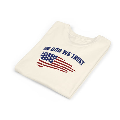 In God We Trust - Girls Youth Short Sleeve Tee