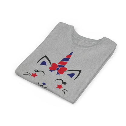 American Cat - Girls Youth Short Sleeve Tee