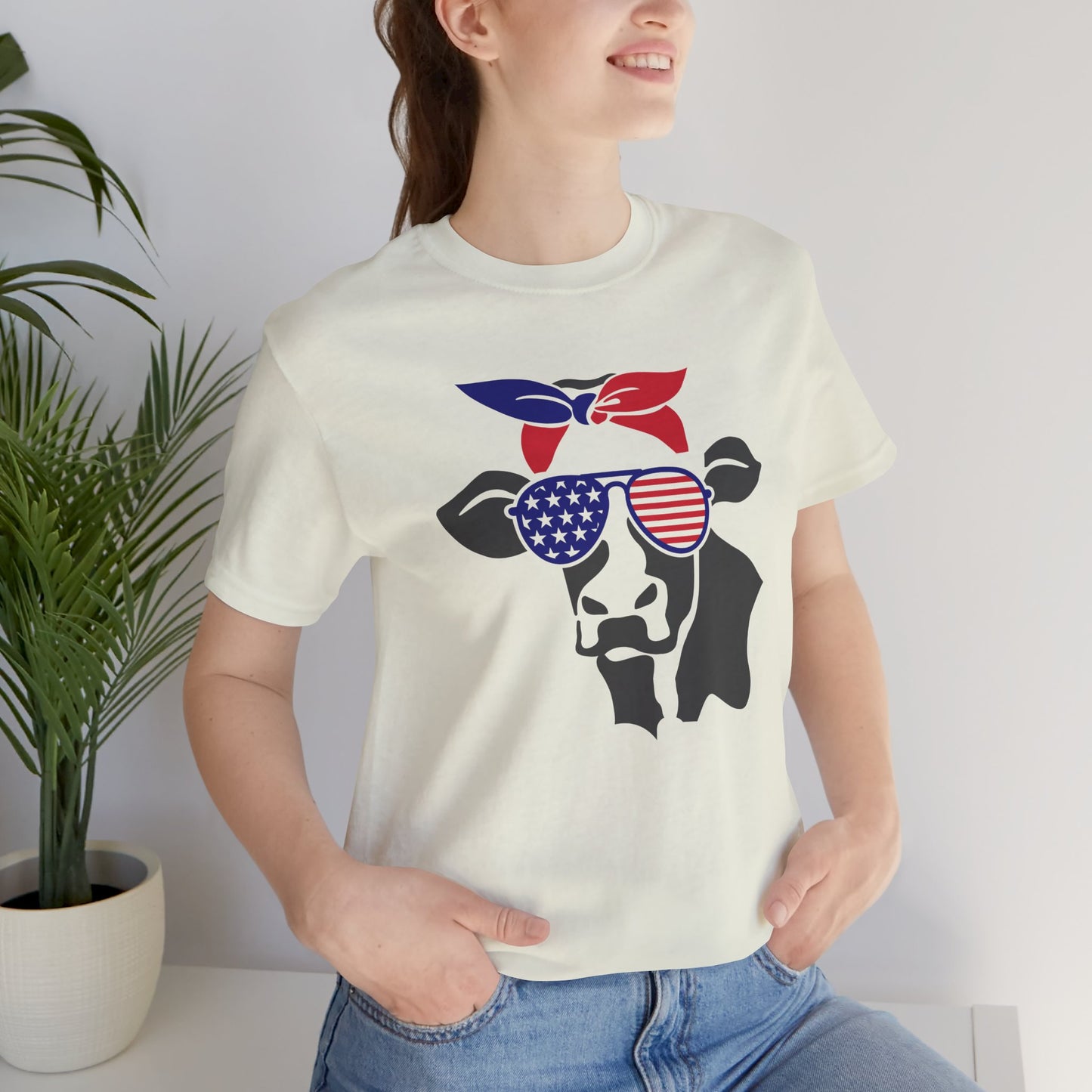 Cow - Ladies Jersey Short Sleeve Tee