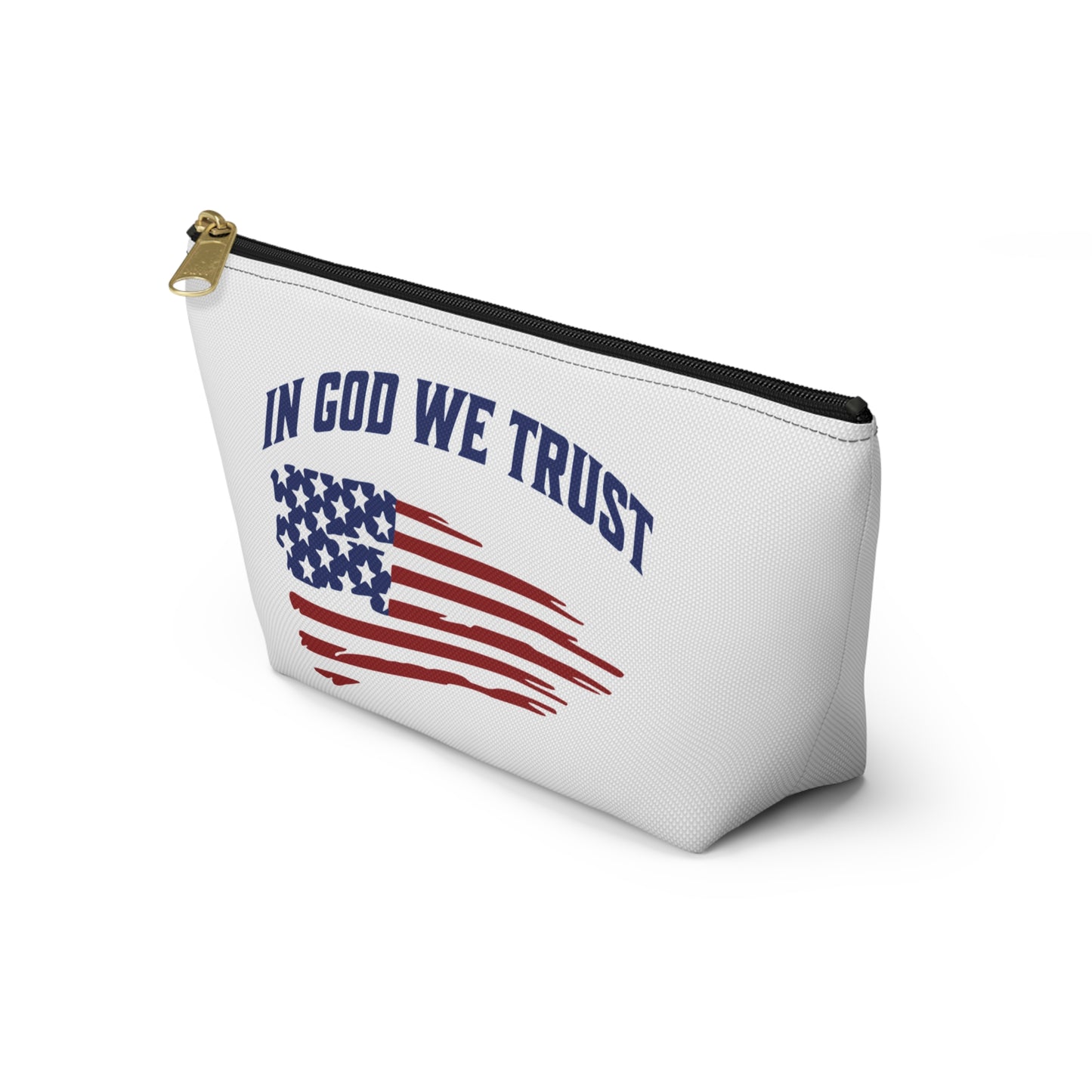 In God We Trust - Accessory Pouch w T-bottom