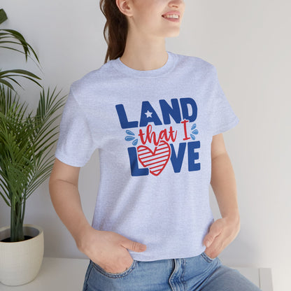 Land That I Love - Ladies Jersey Short Sleeve Tee